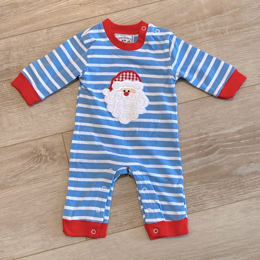 NWOT Santa Onesie 3M